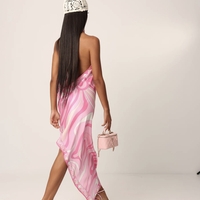 Дълга рокля „Pink Mirage“