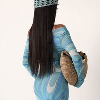 Дълга рокля „Aqua Wave“