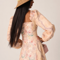 Мини рокля „Romantic Bloom“