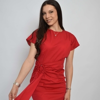 Рокля Trendyol - Red
