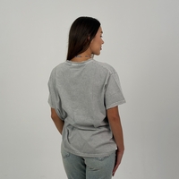 Oversize тениска в сив цвят
