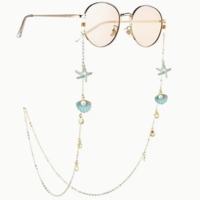 Fashion Starfish Shell Decorated Eyeglasses Chain