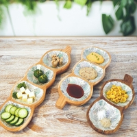 PEANUT SHELL BOWL S/3