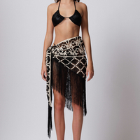 CROCHET FRINGE SCARF