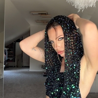 Shimmer Hooded Top