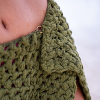 Green Massive Skirt