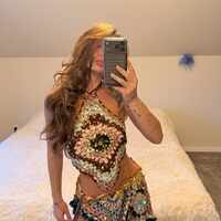Shimmer Mosaic Diamond Top