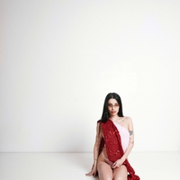 Scarlet Red Shimmer Multiway Skirt