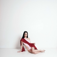 Scarlet Red Shimmer Multiway Skirt