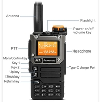 Transmițător portabil - UHF/VHF - UVK6 - Quansheng - 512061