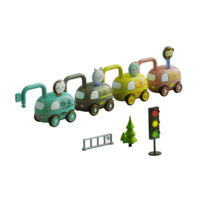 Tren pentru copii DIY - 161158
