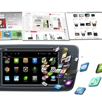 Sistem audio auto 2DIN - Seat Ibiza - Android - KD-7004