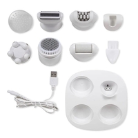 Set pentru indepartarea parului si exfoliere fata-corp - 70191 - 5in1 - DSP - 614405