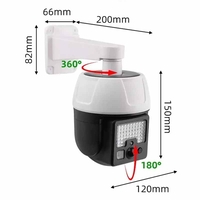 Proiector solar LED și cameră simulată - 5118-1 - 311810