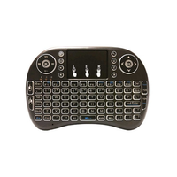 Mini tastatură wireless cu touchpad încorporat - i8 - 882788 - Negru