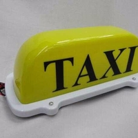 Inscripție TAXI - Lampă TAXI - AC888 - 001436