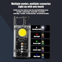Lanternă multifuncțională LED cu breloc - G906 - 251506