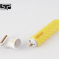 Kit de bărbierit și curățare față-corp - 80155 - DSP - 614627 - Galben