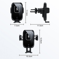 Suport de încărcare fără fir pentru smartphone pentru mașină - X11 - 889688