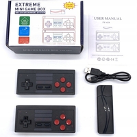 Mini consolă de jocuri fără fir cu 2 controlere - 628 jocuri - HD08-U - 884041