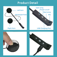 Interfon Bluetooth Cască Motocicletă - BT11 - 812115