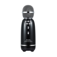 Microfon Karaoke Wireless - WS-899 - Weisre - 883358 - Negru