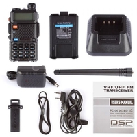 Transmițător portabil - UHF/VHF - 5.8W - UV-5R - Baofeng - 463005