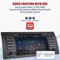 Sistem audio auto 2DIN - BMW E39 - Android - JA-7235