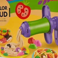 Set plastilină cu presă pentru paste în diferite forme - 5838-123 - 310422