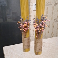 Natural Beeswax candle for special life events