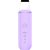 Aparat de curatare faciala cu ultrasunete NEO™, lifting ten, skin scrubber, indepartare puncte negre, hidratare, peeling, Lila
