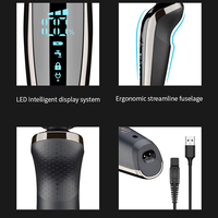 Aparat de ras electric 7 Capete, cu maner lung, Neo™ Blade 3D Samurai®, functie de trimmer, multifunctional, fara fir, incarcare USB, rezistent la apa, 3 lame independente, usor de curatat, sistem 7 in 1, Black-Silver