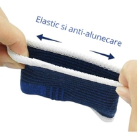 Set 2 Glezniere Elastice Neo™, compatibile cu activitatea fizica, amelioreaza durerea, marime universala