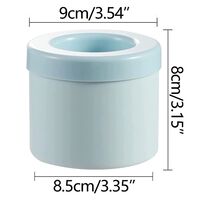 Forma Gheata Pentru Racirea Bauturilor, Neo™ Ice-Ice-Baby®, din Silicon Fara BPA, fara Capac, Cuburi Gheata, Verde