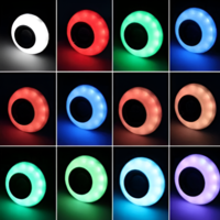 Bec Inteligent cu Difuzor, 12W, E27, Bluetooth, Controlabil prin Aplicatie Android/iOS, LED RGBW si Adaptor de Priza 220V, Neo™