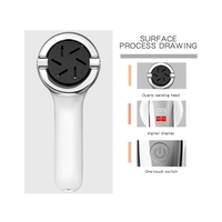 Set Aparat Profesional pentru indepartare bataturi Calus EAR Neo™ Foot Polisher Vacuum, cu aspirator, inlatura si pielea uscata, display digital, LED, incarcare USB, 2 role, 2700 rpm, C6497, Alb