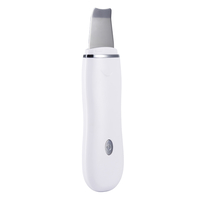 Aparat de curatare faciala spatula cu ultrasunete, Neo™ Clean Skin, indepartare puncte negre, hidratare, curatare ten, anti rid, anti imbatranire, acumulator, alb