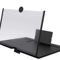 Lupa pliabila Neo™ pentru telefon cu efect 3d si zoom 4x factor de marire, diagonala de 10 inch