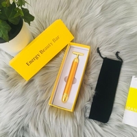 Aparat lifting facial NUODWELL, 24 K Energy Beauty Bar, semiprofesional, impotriva ridurilor, cu vibromasaj