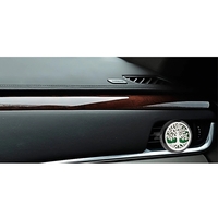 Difuzor auto aromaterapie Neo™ Aroma®, pentru uleiuri esentiale, Tree of Life, 1 pad burete inclus, argintiu / negru