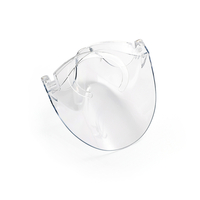 Masca protectie faciala nas gura pentru Femei, Neo Half, transparenta, usoara, dezinfectabila, reutilizabila, fashion
