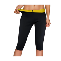Pantaloni Scurti de Slabit si Modelare Corporala Neo™ din Neopren, Design Confortabil, Negru, M