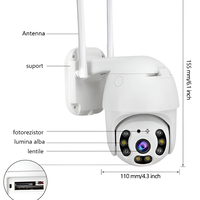 Camera de Supraveghere, Audio- Video, Wireless, de Exterior sau Interior, Full HD, 5.0 MP, Alba, Neo™