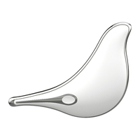 Aparat de ingrijire faciala prin masaj si lifting Neo™, V Shape, cu trepte de caldura, forma aerodinamica, gri