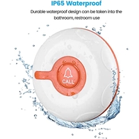 Buton SOS de Panica pentru varstnici Neo™ Tuya®, Aplicatie Smart, fara WIFI, Alb/Rosu