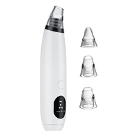Aparat indepartat puncte negre, Neo™ Premium, cu vacuum, 3 capete, Puteri ajustabile, Ingrijire faciala, Curatare faciala, Acnee, cu Baterii, Alb
