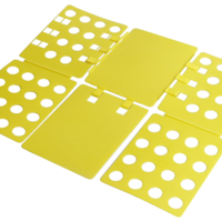 Dispozitiv Profesional pentru Impaturit Haine, Potrivit pentru Adulti, Marimile S/M/L/XL, Galben, Neo™