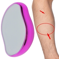 Epilator cu Cristale Neo™ Epyl®, Eliminarea Parului prin Frecare, Fara Durere, Unisex, Portabil, IP67, Roz