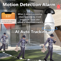 Camera IP PTZ Wireless NEO™, cu Viziune de noapte Audio bidirectional, Urmarire Automata, E27, Tip Bec, Wifi 4MP