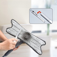 Mop cu Burete Neo™ din Fibre cu Stoarcere, Tip X, Plat, Gri